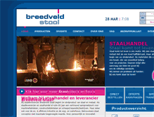 Tablet Screenshot of breedveldstaal.nl